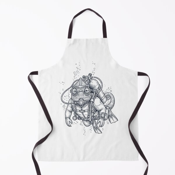 Item preview, Chameleon Scuba Diving Diver Animal Lover designed and sold by TerryConnells.