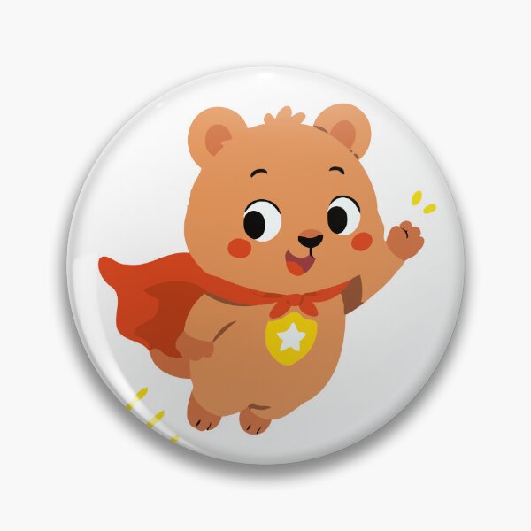 Item preview, Quokka Hero - Be brave Motivational Graphic | Sticker Pack designed and sold by RedStreamStudio.