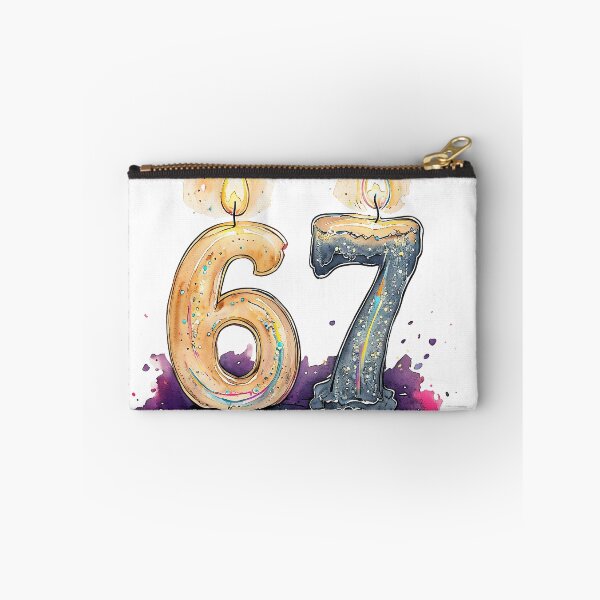 Item preview, Glowing 6 & 7 | Magical Birthday Candle Watercolour designed and sold by ArtisticDesignsbyLinda.