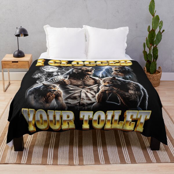 Item preview, I Clogged Your Toilet Werewolf Humor Gag Gift Fantasy designed and sold by AmaXONIC.
