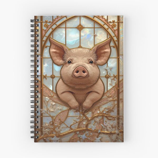 Item preview, Piggies Stained Glass Magic designed and sold by BriSher.
