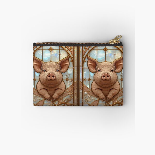 Item preview, Piggies Stained Glass Magic designed and sold by BriSher.
