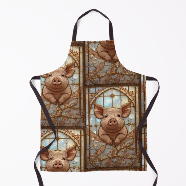 Item preview, Piggies Stained Glass Magic designed and sold by BriSher.