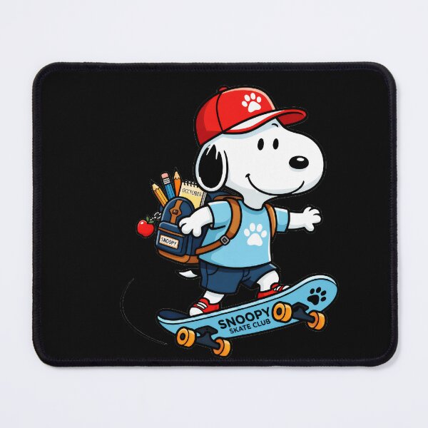 Item preview, Snoopy Skate Club Skateboarder Student Back To School Fan designed and sold by LysiTHWIP.