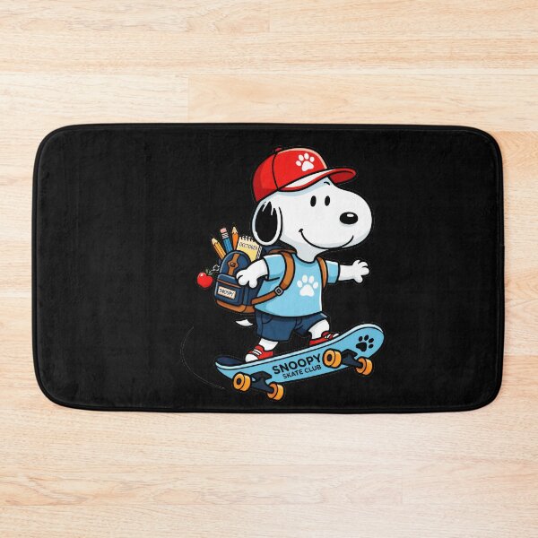 Item preview, Snoopy Skate Club Skateboarder Student Back To School Fan designed and sold by LysiTHWIP.