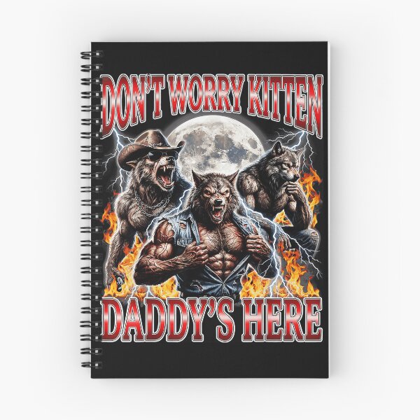 Item preview, Don't Worry Kitten Daddy's Here Werewolf Protector Fantasy Lover Daddy designed and sold by AmaXONIC.