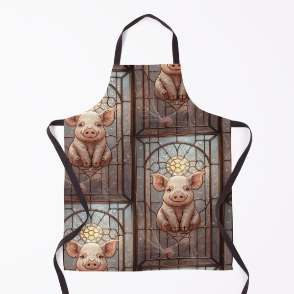 Item preview, Piggies Stained Glass Magic designed and sold by BriSher.