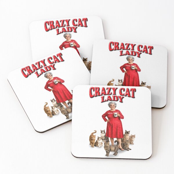 Item preview, Crazy Cat Lady designed and sold by Johnny Furlotte.