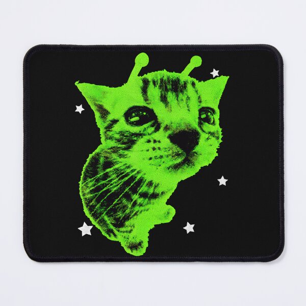 Item preview, Alien Cat Space Kitten Sci Fi Pet Owner designed and sold by AmaXONIC.