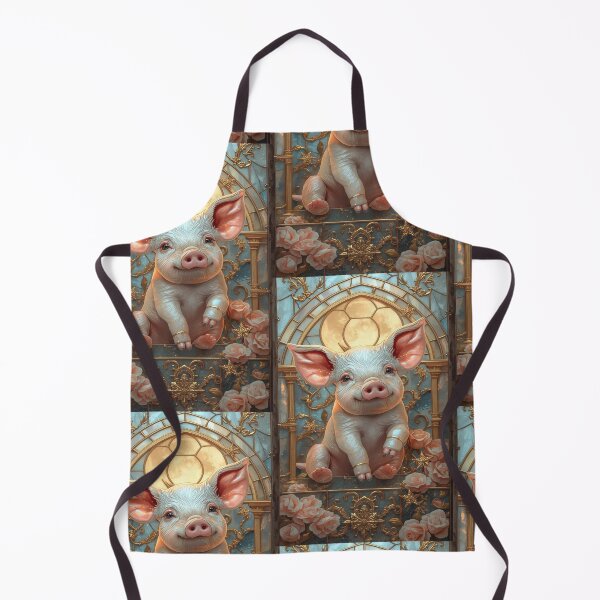 Item preview, Piggies Stained Glass Magic designed and sold by BriSher.