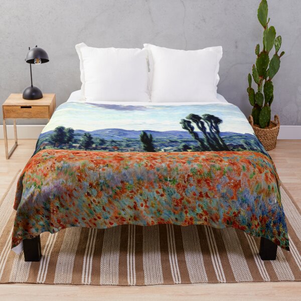 Item preview, Poppy Field in Giverny: Impression of Scarlet Blossoms designed and sold by artdesignsnow.