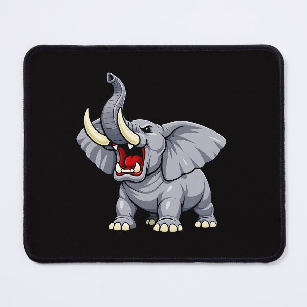 Item preview, Roaring Elephant – Fierce Big Animal Illustration designed and sold by ROARSOME DESiGNS.