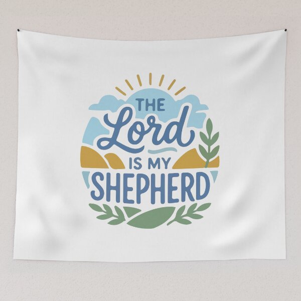 Item preview, The Lord Is My Shepherd – Christian Faith  designed and sold by stylishdzign.