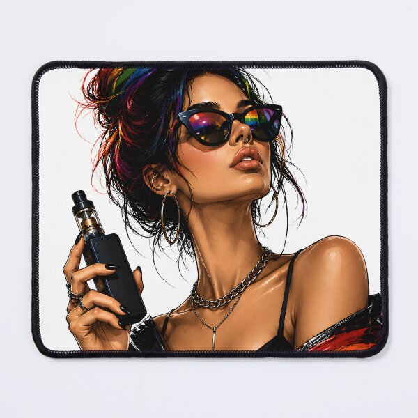 Item preview, Pride Vape Queen – Fashion Streetwear Art designed and sold by House of Taste Vape Designs.