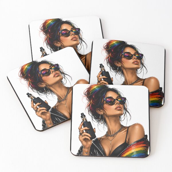 Item preview, Pride Vape Queen – Fashion Streetwear Art designed and sold by House of Taste Designs.