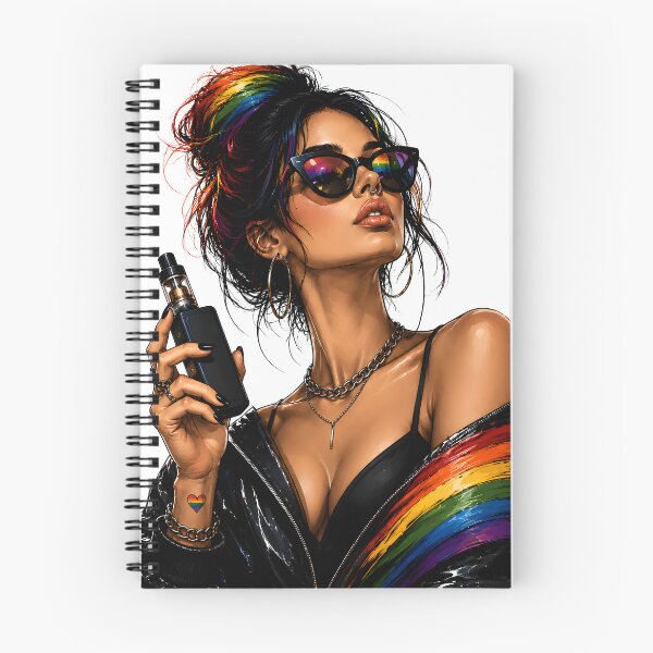Item preview, Pride Vape Queen – Fashion Streetwear Art designed and sold by House of Taste Vape Designs.