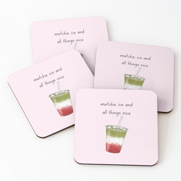 Item preview, Matcha, Ice and All Things Nice – Iced Matcha Lover Aesthetic Design designed and sold by My Gluten Free Life UK.