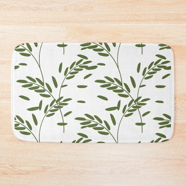 Item preview, Natural Green Botanical Branch Seamless Pattern designed and sold by Longsilp.