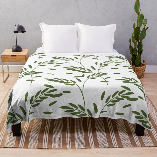 Item preview, Natural Green Botanical Branch Seamless Pattern designed and sold by Longsilp.