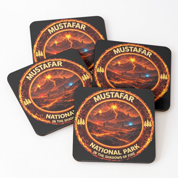 Item preview, Mustafar National Park designed and sold by clarkfraser.