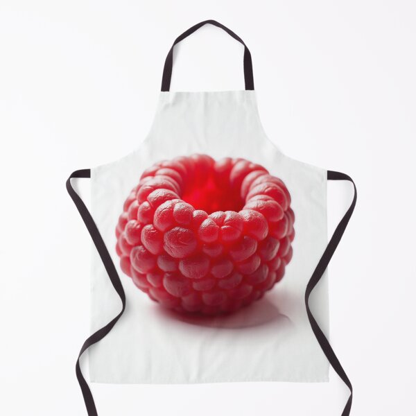 Item preview, Single Fresh Red Raspberry on White designed and sold by profustock.