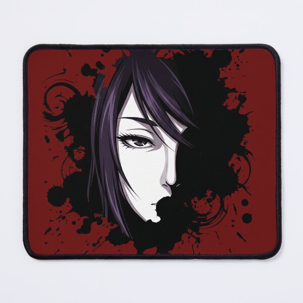 Item preview, Rize Kamishiro Dark Anime Aesthetic Ink Splatter designed and sold by MCHDesignST.