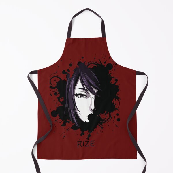 Item preview, Rize Kamishiro Dark Anime Aesthetic Ink Splatter designed and sold by MCHDesignST.