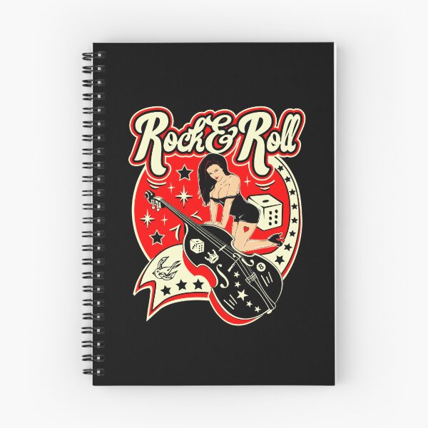 Item preview, Rockabilly Pin Up Girl Vintage Rockers Retro Rock and Roll designed and sold by MemphisCenter.
