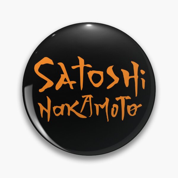 Item preview, Satoshi Nakamoto Kanji Style Handwriting designed and sold by OrangePilled.