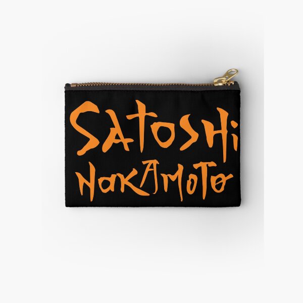 Item preview, Satoshi Nakamoto Kanji Style Handwriting designed and sold by OrangePilled.