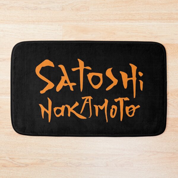 Item preview, Satoshi Nakamoto Kanji Style Handwriting designed and sold by OrangePilled.
