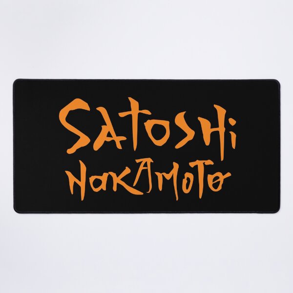 Item preview, Satoshi Nakamoto Kanji Style Handwriting designed and sold by OrangePilled.