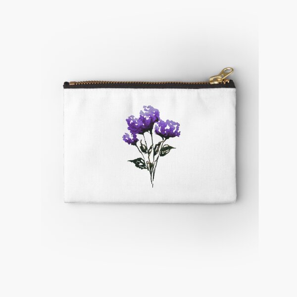 Item preview, Purple Wildflower Bouquet Watercolor Floral Art designed and sold by Little Bloom Studio.
