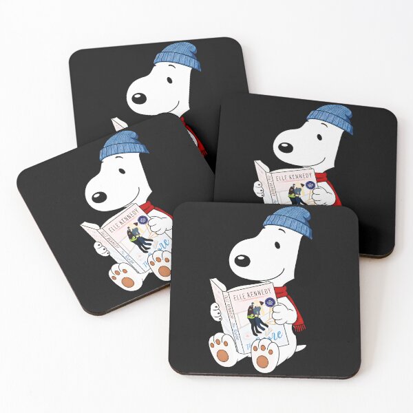Item preview, Snoopy Reading Elle Kennedy The Dare The Briar U Series Book Lover designed and sold by LysiTHWIP.
