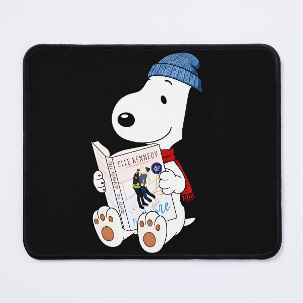 Item preview, Snoopy Reading Elle Kennedy The Dare The Briar U Series Book Lover designed and sold by LysiTHWIP.