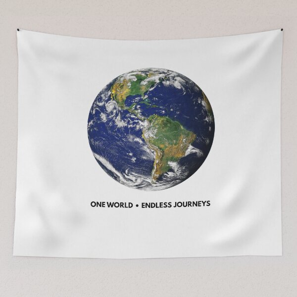 Item preview, One World Endless Journeys - Travel Earth Design designed and sold by onubi.