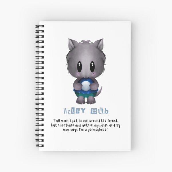 Item preview, Wolfy Bub of the Spooky Bubs | Cute Creatures | Spooky Cute Merch designed and sold by TheBromleighCove.