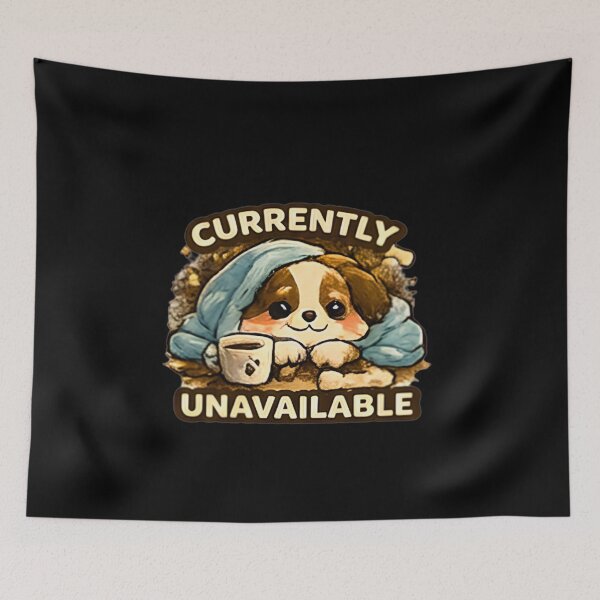 Item preview, Currently Unavailable Funny Sleepy Dog Introvert Lazy Puppy designed and sold by Hobby-up.