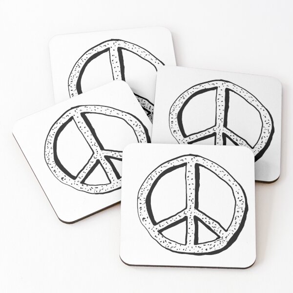 Item preview, Peace sign – Hand-drawn illustration, pencil, no ai designed and sold by peerisdrawing.