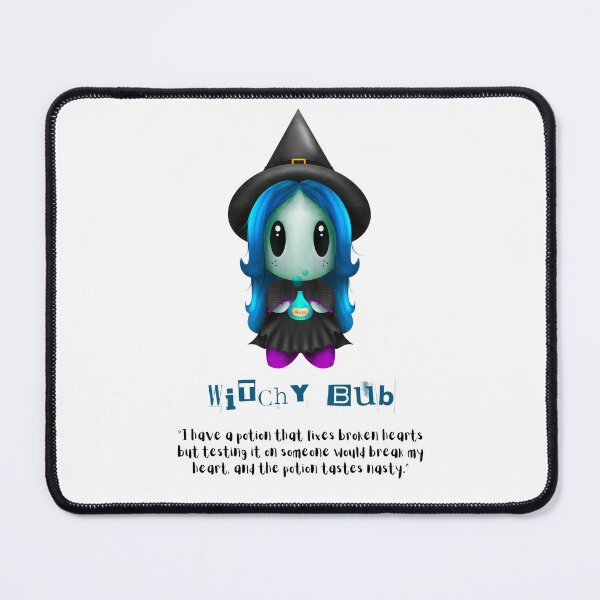 Item preview, Witchy Bub of the Spooky Bubs | Cute Creatures | Spooky Cute Merch designed and sold by TheBromleighCove.
