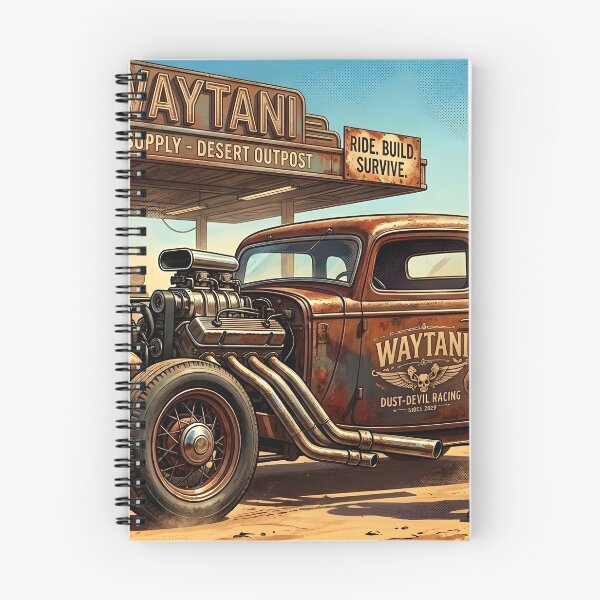 Item preview, Pin-Up Fantasy - Wasteland Stories designed and sold by AiFantasticArt.