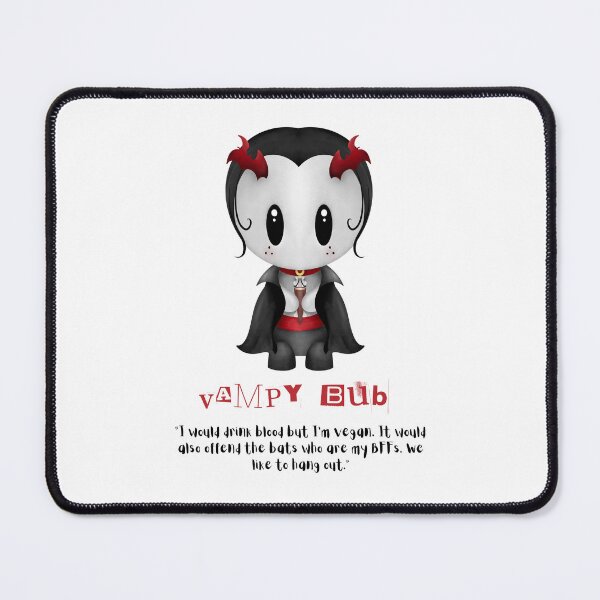 Item preview, Vampy Bub of the Spooky Bubs | Cute Creatures | Spooky Cute Merch designed and sold by TheBromleighCove.