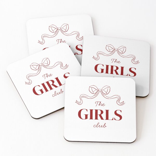 Item preview, The Girls Club Aesthetic Coquette Bow Design designed and sold by VibeoCanvasShop.