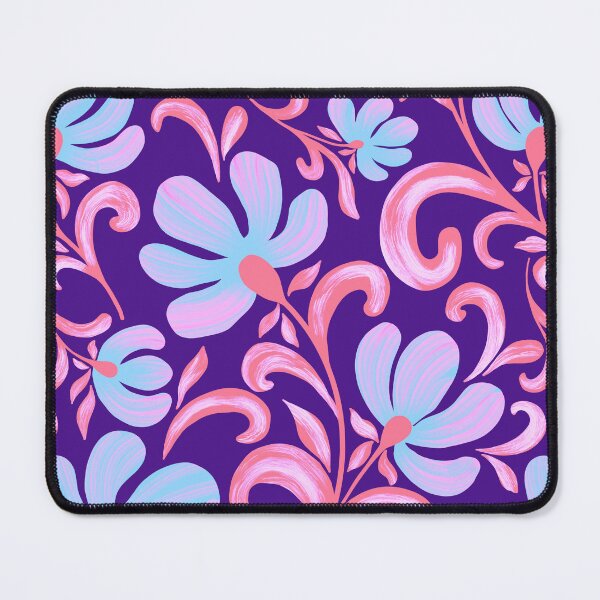 Item preview, Amethyst Floral Carnival Seamless Pattern designed and sold by AneissPiaf.