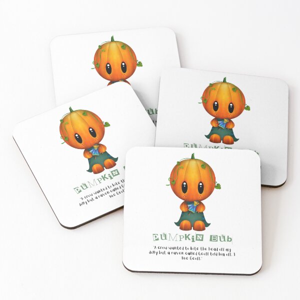 Item preview, Pumpkin Bub of the Spooky Bubs | Cute Creatures | Spooky Cute Merch designed and sold by TheBromleighCove.
