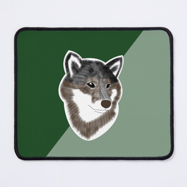 Item preview, Two toned colors (green, light green) with black Shiba Inu designed and sold by ShibaCruise-On.