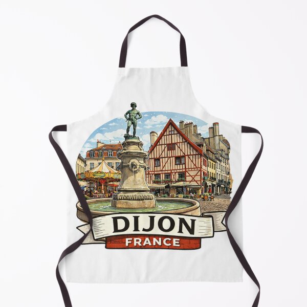 Item preview, Dijon France - Travel Art designed and sold by clarkfraser.