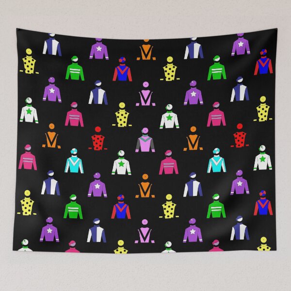 Aperçu de l'œuvre Casaques de jockey de courses hippiques créée et vendue par CreativeTwins.