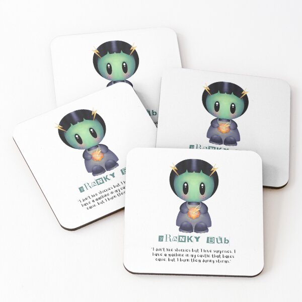 Item preview, Franky Bub of the Spooky Bubs | Cute Creatures | Spooky Cute Merch designed and sold by TheBromleighCove.