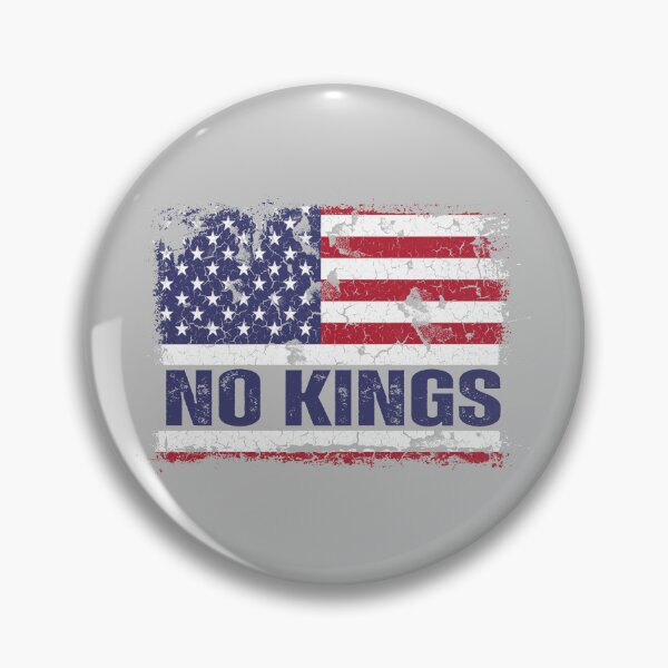 Item preview, Anti Trump No Kings Protest Vintage American Flag designed and sold by Artycom.